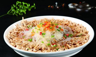 金针菇粉丝的做法 做法超简单