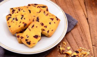 蔓越莓饼干经典配方 简述做法