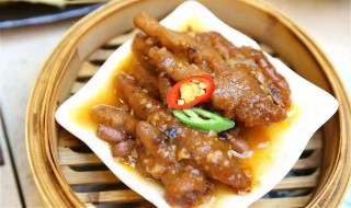 蒸凤爪子怎么做 蒸鸡爪的做法