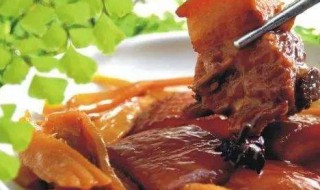 红烧肉竹笋如何做 做红烧肉笋的步骤