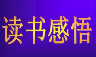 读书感悟20字 读书感悟有什么