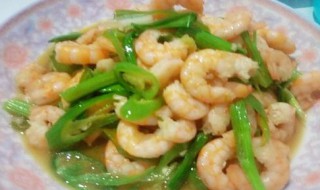 虾仁炒青椒 虾仁炒青椒的做法