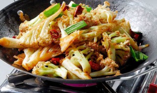 干锅菜花怎么做 干锅菜花的做法简述