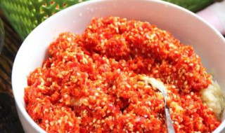 炒辣椒酱的做法 炒辣椒酱的简单做法