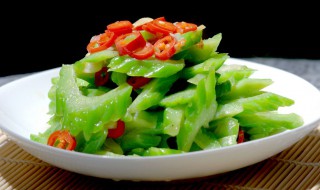 清炒苦瓜怎么做好吃 清炒苦瓜的做法