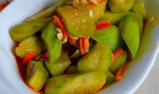 凉拌丝瓜怎么做好吃 好吃的凉拌丝瓜做法