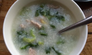 怎么做瘦肉菜粥 瘦肉菜粥的做法