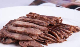 卤牛肉怎么做香 卤牛肉的做法