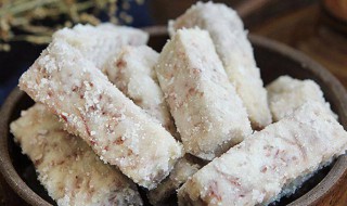 咸芋酥片怎么做 用到的原料有什么