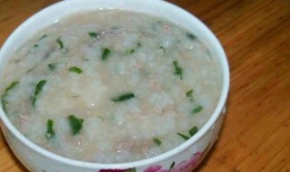 肉馅菜粥怎么做 做菜粥的步骤介绍