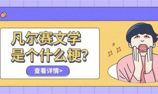 凡尔赛梗经典语句 凡尔赛介绍