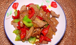 辣椒炒猪肝的做法 辣椒炒猪肝怎么做好吃