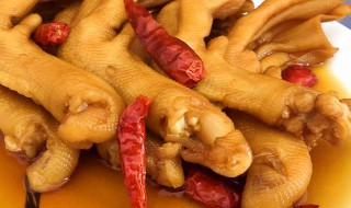 泡鸭爪的制作方法和配料 关于泡鸭爪的制作方法和配料