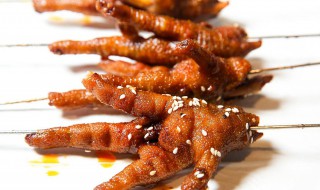 烧烤鸡爪的制作方法 烧烤鸡爪怎么做