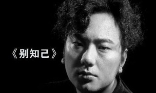 别知己原唱 你都了解多少