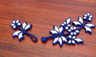 盘扣结的打法 中国结基本结