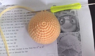 帽顶的钩法 一学就会