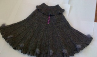 两岁宝宝披风怎么钩 两种钩法