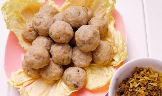 黄花鱼丸子的家常做法 你都学会了吗
