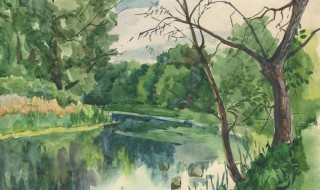 小河怎么画 电脑如何简笔画小河流水