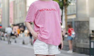 粉色t恤搭配 7款搭配很甜美很少女