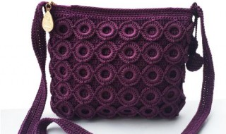 适合中年女式斜挎包的钩法教程 斜跨包包带的钩法教程