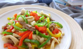 肉片烧口蘑的做法 肉片烧口蘑怎么做好吃