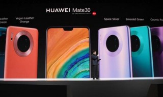 华为mate30pro5g和4g的区别 5G版独占了2款颜色