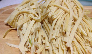 豆丝的配方做法 豆丝怎么做好吃