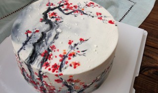 手绘蛋糕教程 小妙招学会如何在蛋糕上画画