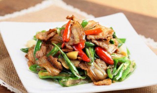 煸炒肉片做法 煸炒肉片做法与步骤