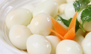 鹌鹑蛋怎么做好吃简单 炒鹌鹑蛋的做法