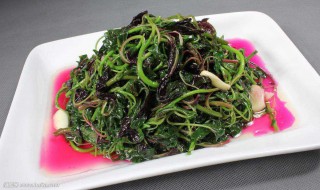 红苋菜怎么做好吃 红苋菜的做法