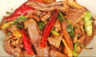 炒猪心怎么做才好吃 炒猪心的做法