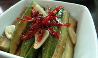 爽口瓜条如何做 这道菜有什么特点