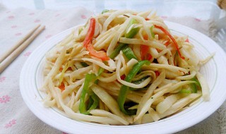 素炒茭白的家常做法 素炒茭白的家常做法分享