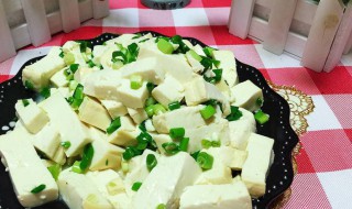 小葱拌豆腐的做法家常 小葱拌豆腐正宗做法