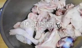 猪肚鸡汤怎么煲 猪肚煲鸡汤做法分享