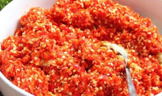 酱汁辣椒怎么做 酱汁辣椒的做法