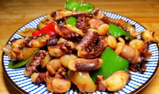 章鱼脚该怎么做 爆炒大章鱼足的做法