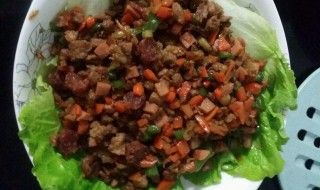 生菜包肉怎么做呀 生菜包肉的做法