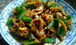 蚌肉的制作方法 河蚌肉的做法