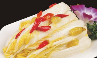 泡椒白菜怎么做 如何做泡椒白菜