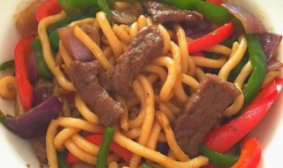 乌冬肉怎么做 肉片炒乌冬的做法介绍