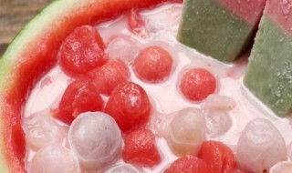 如何做西瓜冰饮 西瓜冰饮的食材明细