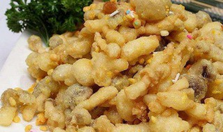 如何做椒盐鸡腿菇 需要添加什么材料