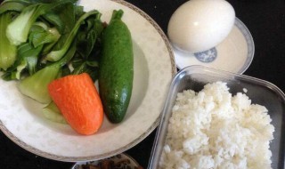 鹅蛋拌饭怎么做 鹅蛋拌饭的做法