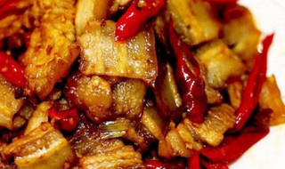 干辣椒烧肉怎么做 怎么做 干辣椒烧肉