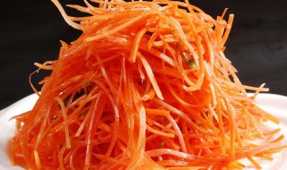 蒸红萝卜丝怎么做 有哪些材料要准备呢