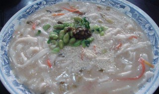 浆面条怎么做 浆面条做法如下